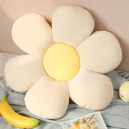 35/45cm Stuffed Six Petal Flower Cushion Sunflower Pillow