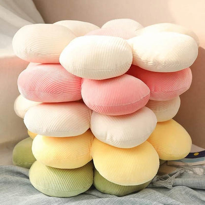 35/45cm Stuffed Six Petal Flower Cushion Sunflower Pillow