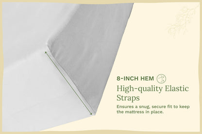 Sateen Baby Crib Sheets