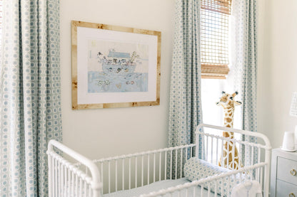Noah's ark V Nursery Fine Art Print