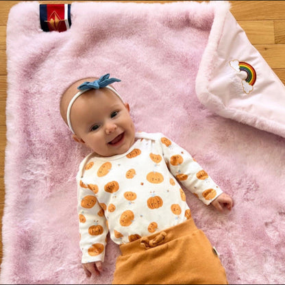 Luxury Faux Fur Baby Blanket with Waterproof Backing | Pretty Rugged