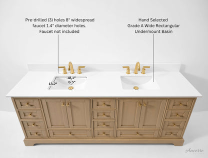 Audrey 84" Bath Vanity Set