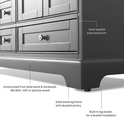 Audrey 84" Bath Vanity Set