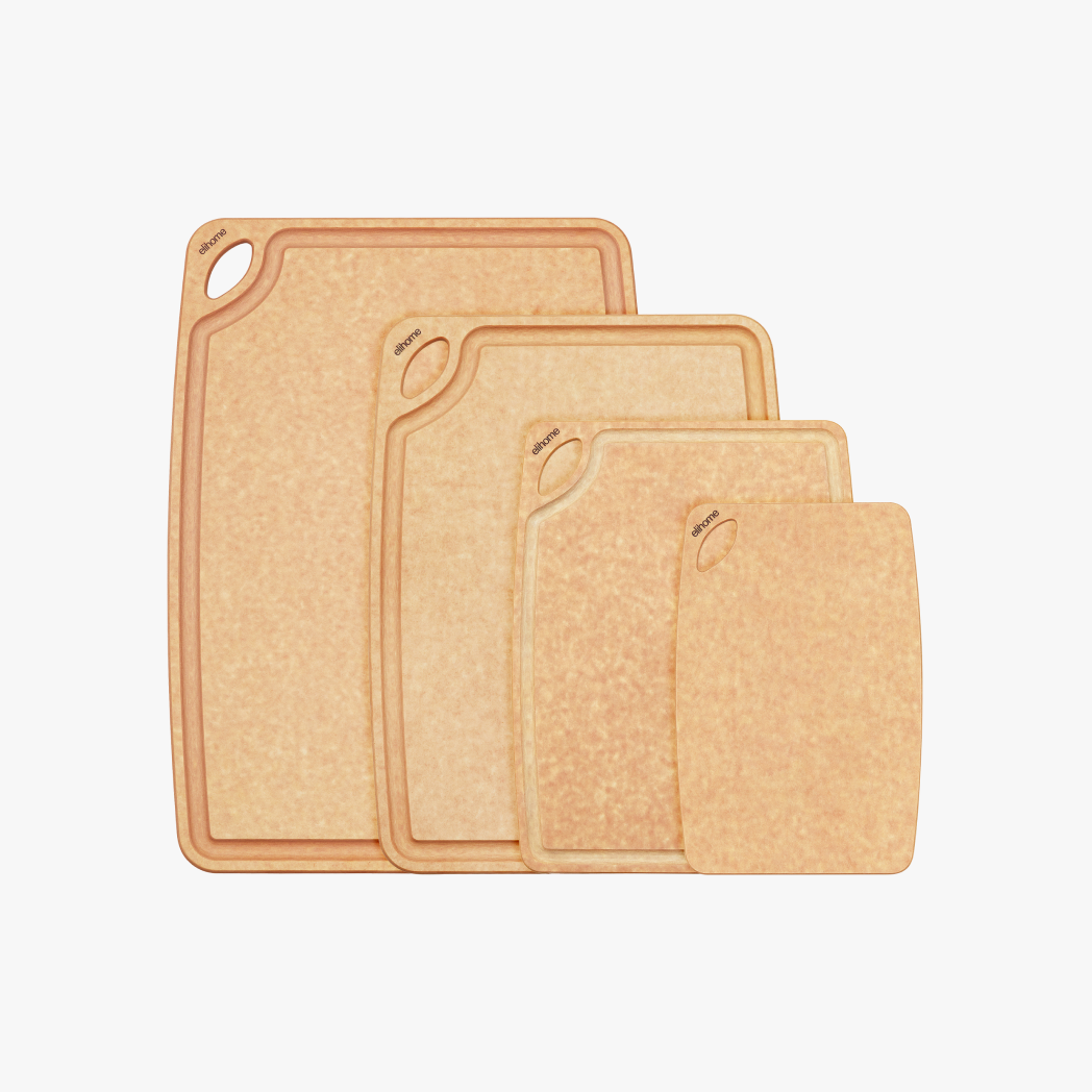 Classic Series 4 Piece Cutting Board Set (S+M+L+XL)