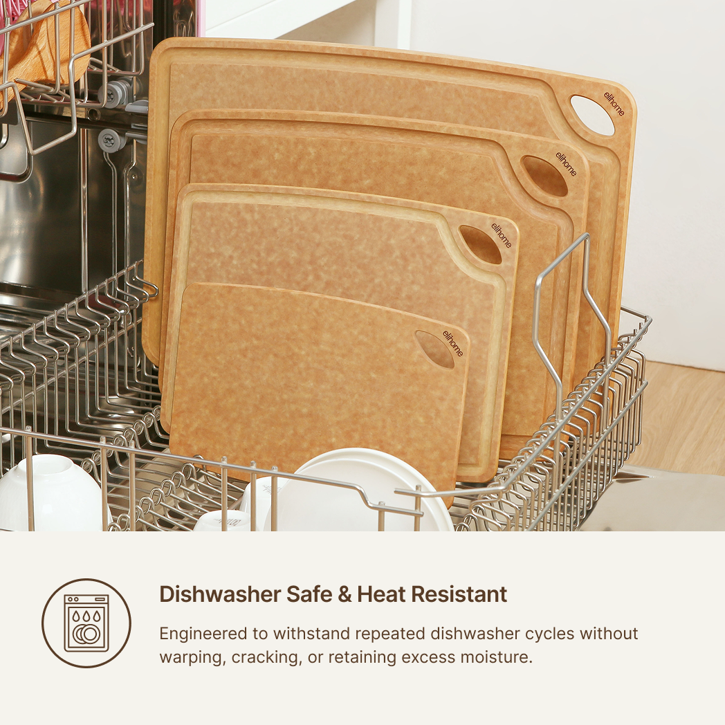 Classic Series 4 Piece Cutting Board Set (S+M+L+XL)