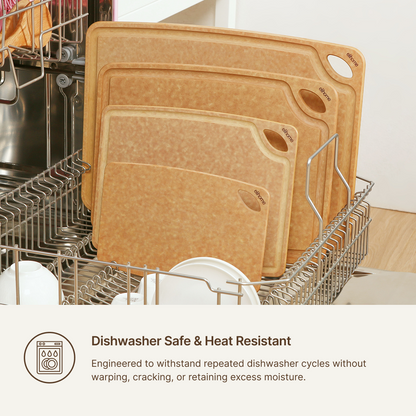 Classic Series 4 Piece Cutting Board Set (S+M+L+XL)